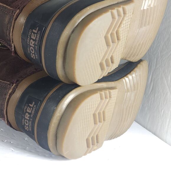 Sorel Women's Joan Of Arctic US8 Brown Waterproof Lined Shearling Snow Boots - Picture 14 of 16
